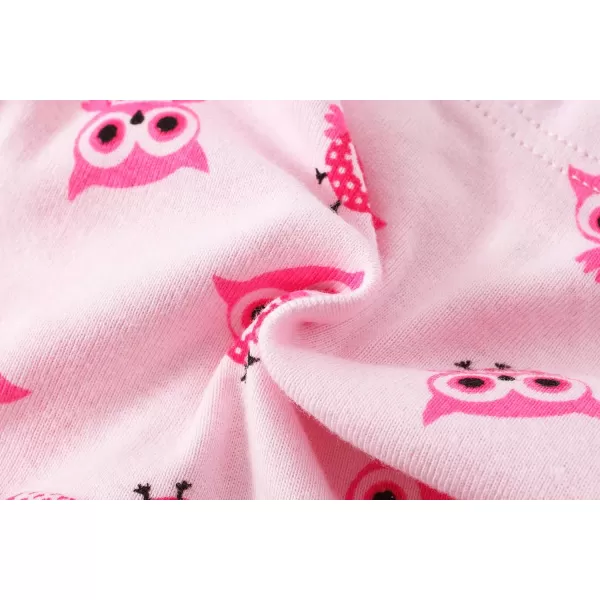 Cadidi Dinos Little Girls' Soft Cotton Underwear Kids Cool Breathable Comfort Panty Briefs Toddler Undies