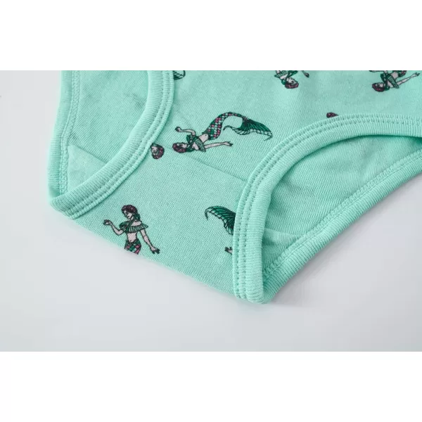 Cadidi Dinos Little Girls' Soft Cotton Underwear Kids Cool Breathable Comfort Panty Briefs Toddler Undies