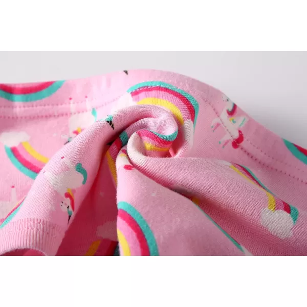 Cadidi Dinos Little Girls' Soft Cotton Underwear Kids Cool Breathable Comfort Panty Briefs Toddler Undies