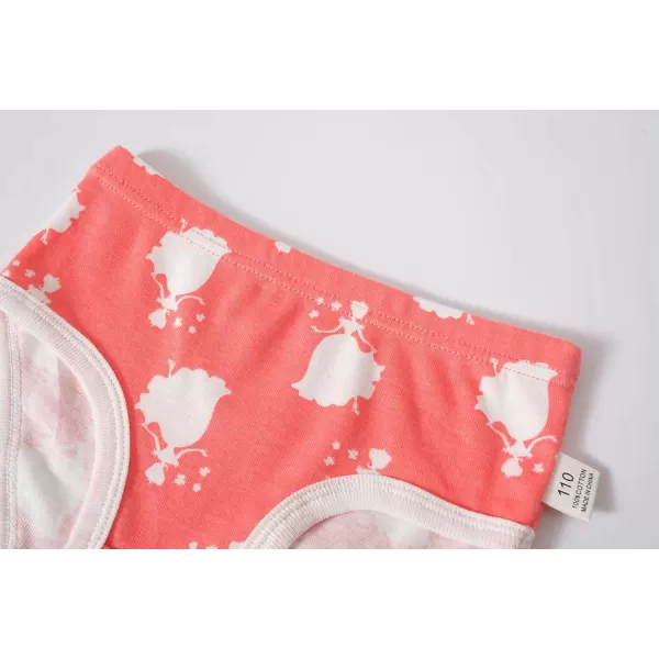 Cadidi Dinos Little Girls' Soft Cotton Underwear Kids Cool Breathable Comfort Panty Briefs Toddler Undies