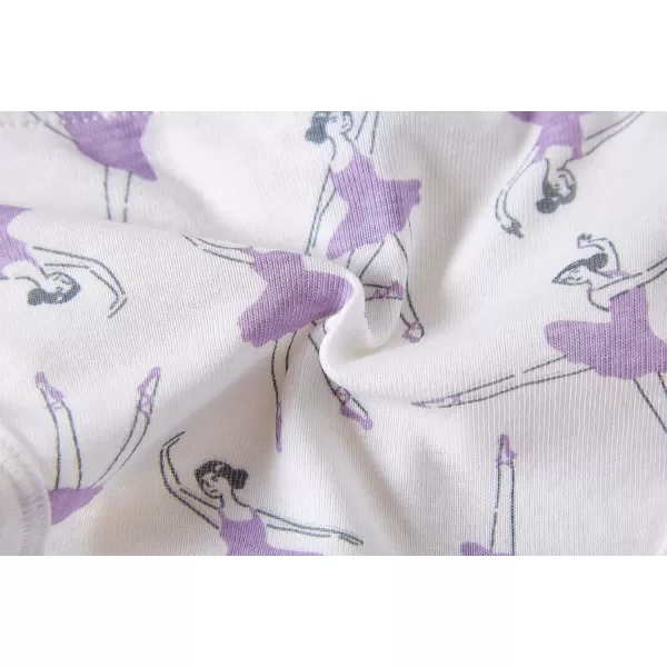 Cadidi Dinos Little Girls' Soft Cotton Underwear Kids Cool Breathable Comfort Panty Briefs Toddler Undies