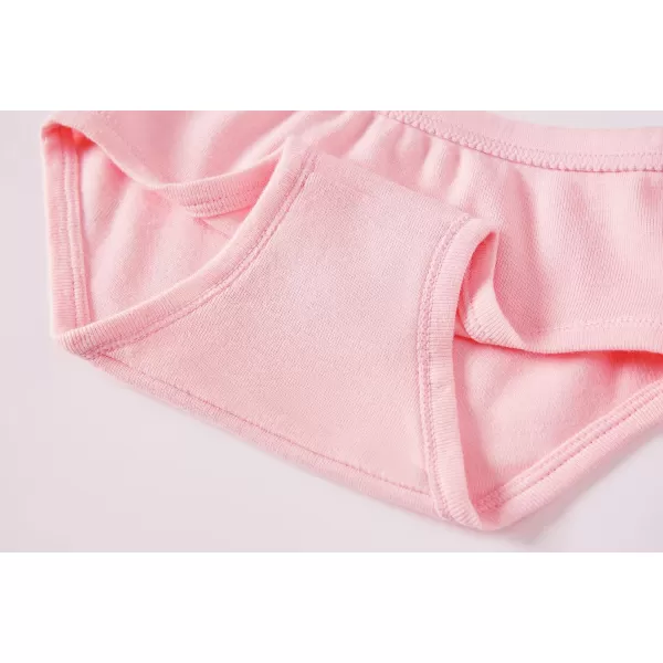 Cadidi Dinos Little Girls' Soft Cotton Underwear Kids Cool Breathable Comfort Panty Briefs Toddler Undies