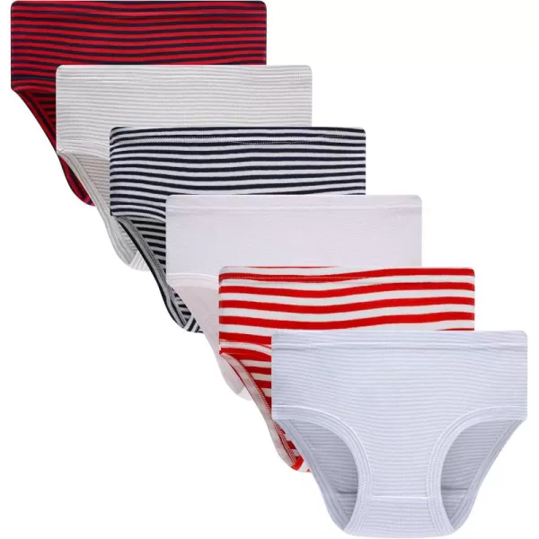 Cadidi Dinos Little Girls' Soft Cotton Underwear Kids Cool Breathable Comfort Panty Briefs Toddler Undies