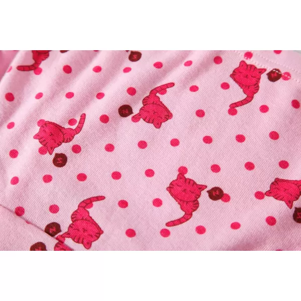 Cadidi Dinos 100% Cotton Toddler Soft Cotton Panties Little Girls' Undies Assorted Underwear  Size 4T