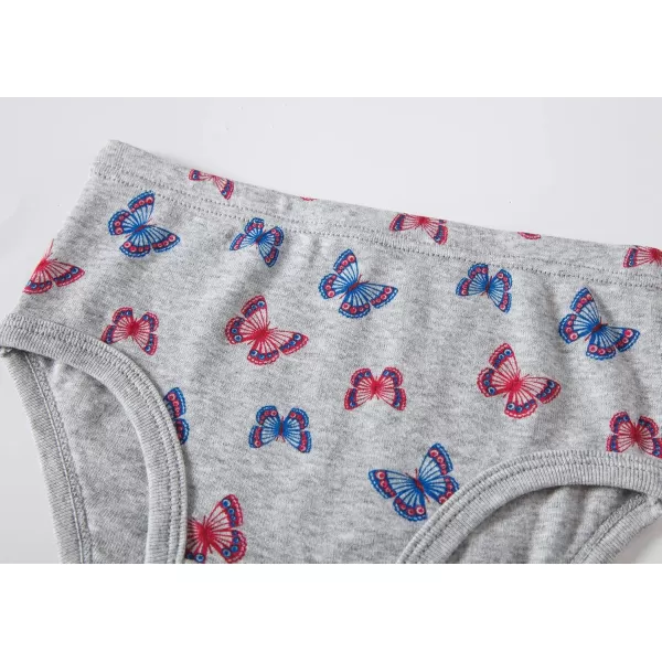 Cadidi Dinos 100% Cotton Toddler Soft Cotton Panties Little Girls' Undies Assorted Underwear  Size 4T