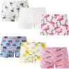 imageCadidi Dinos Soft Cotton Girls Panties Boyshort Little Girls Underwear Toddler UndiesAnimal PrintFruit PrintDancing Girl