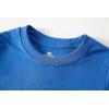 imageCadidi Dinos Boys Cotton Short Shirt Sleeve Crewneck Kids TShirts Top Girls TeeBlue