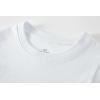 imageCadidi Dinos Boys Cotton Short Shirt Sleeve Crewneck Kids TShirts Top Girls TeeWhite