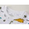 imageCadidi Dinos Kids Printed Tee Shirts Cotton Casual Crewneck Tops TShirt2 PackaircraftDino