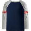 imageCadidi Dinos Boys Girls Long Sleeve Shirts Cotton Casual Crewneck Printed Kids TShirtsNavy Blue