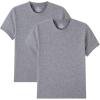 imageCadidi Dinos Boys Cotton Short Shirt Sleeve Crewneck Kids TShirts Top Girls TeeGrey