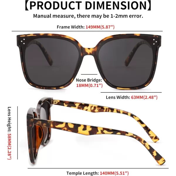 FEISEDY Retro Square Polarized Sunglasses Women Men Vintage Minimalist Shades B2600Camouflage Frame