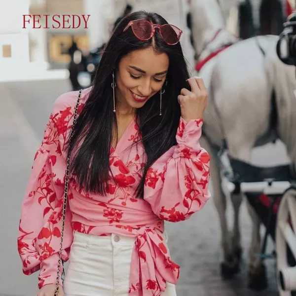 FEISEDY 2 Pack Rimless Round Shaped Sunglasses Women One Piece Transparent Candy Color Cute Glasses B2230Pink  Pink