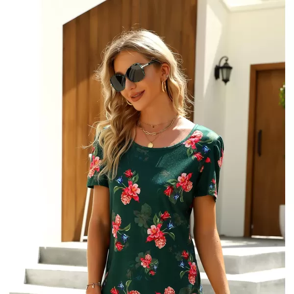 FEISEDY Womens Polarized Sunglasses Trendy Elegant Colored Frame for Ladies UV400 Protection B2760Green Leopard Frame  Grey Lens