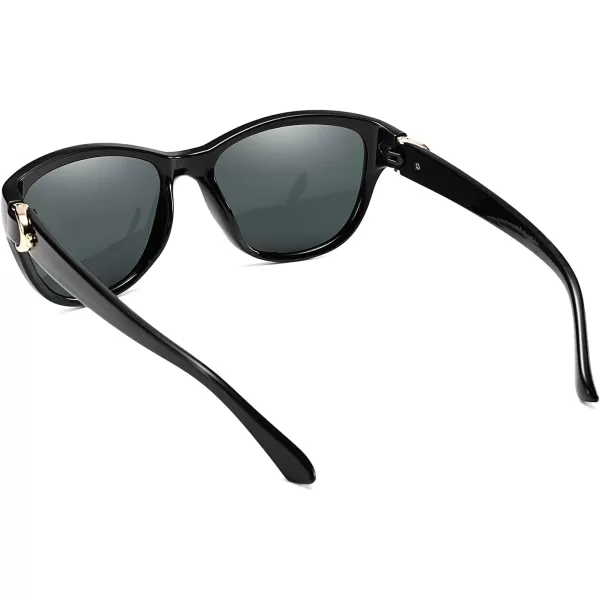 FEISEDY Women Vintage Polarized Sunglasses Lady Elegant Cateye Sun Glasses B2476Pink