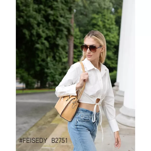 FEISEDY Vintage Retro 70s Plastic Aviator Sunglasses Women Men Classic Large Squared Frame B2751Polarized Red Leopard