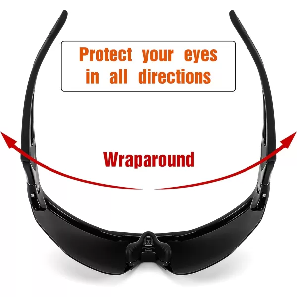 FEISEDY Youth Sport Polarized Sunglasses for 816 Cycling Running Driving Baseball Goggles Glasses B0011005blackGrey
