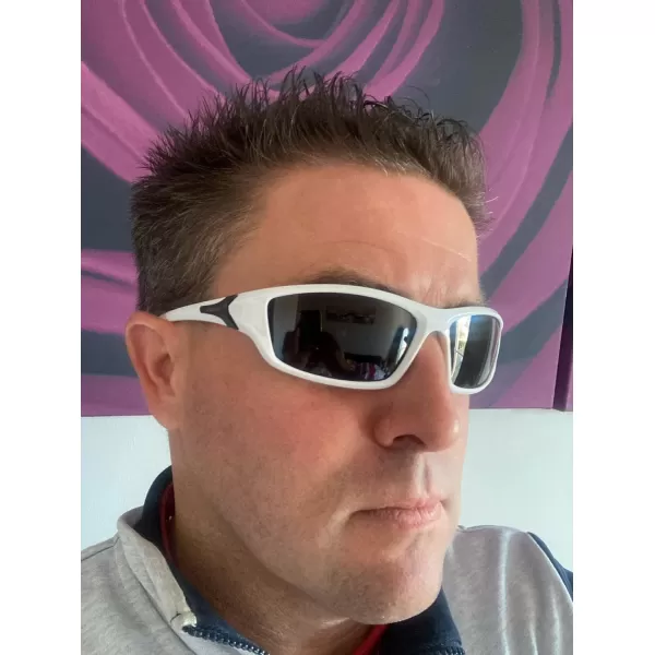 FEISEDY Classic Men Polarized Sports Sunglasses Night Driving Yellow Lenses Cycling Fishing Driving Glasses B2674White FrameGrey Lens