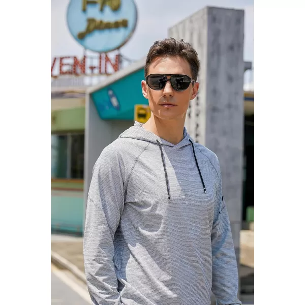 FEISEDY Sunglasses Women Men Polarized Small 70s Aviator Frame Retro Vintage Sun Glasses B2373Black Frame  Grey Lens