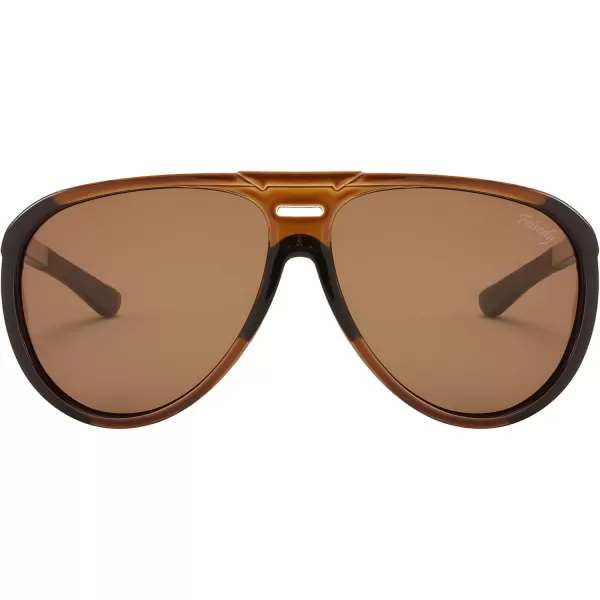 FEISEDY Polarized Aviator Sunglasses Men Women Oversized Round Steampunk Sunglasses Side Shield Goggles B0095Green Frame  Green Mirror Lens