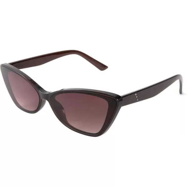 FEISEDY Vintage Small Cat Eye Sunglasses Women Trendy Fashion square Cateye Sunglasses B2725