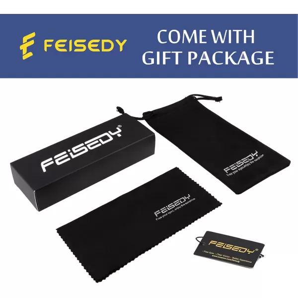 FEISEDY Classic Cateye Polarized Sunglasses for Women 100 UV Protection B2512Brownivory