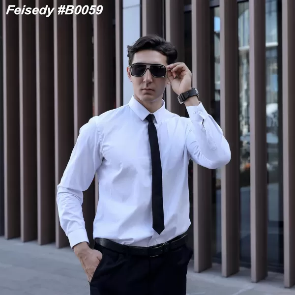 FEISEDY Sunglasses Men Square Aviator Frame UV400 Sun Glasses Driving Running Fishing Golf Hiking B0059Transparent Black Frame  Gray Lenses