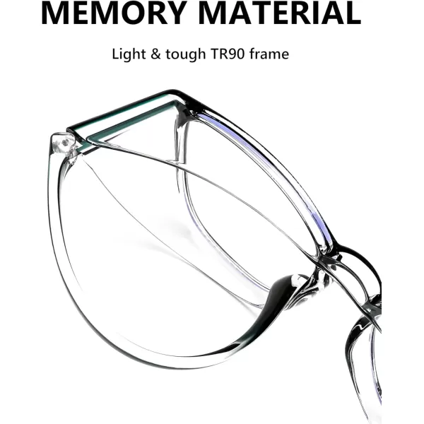 FEISEDY Safety Glasses Anti Fog Goggles Protective Eyewear Blue Light Blocking Clear Glasses for Women Men B9104Blue