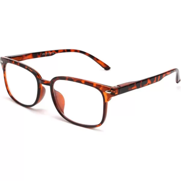 FEISEDY Progressive Multifocal Reading Glasses Blue Light blocking Reader Glasses TR90 Frame Women Men B2497Leopard