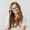 imageFEISEDY Fashion Cat Eye Blue Light Blocking Glasses for Women Fake Retro Eyeglasses Oversized Stylish Eyewear Frame B0240Tortoise