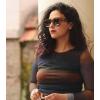 imageFEISEDY Retro 90s Square Sunglasses for Women Men Trendy Chunky Rectangle Sunglasses UV400 Protection B2385004 Leopard  Gradient Tea Lens