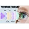 imageFEISEDY Retro Round Steampunk Sunglasses Women Men Vintage Eyewear Light Plastic Frame with Leatherwear B2532Black