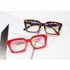 imageFEISEDY Retro Square Blue Light Blocking Reading Glasses Anti Glare Digital Eyestrain Reader B2479Red