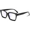 imageFEISEDY Retro Square Blue Light Blocking Reading Glasses Anti Glare Digital Eyestrain Reader B2479Black