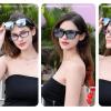 imageFEISEDY Polarized Sunglasses Fit Over Glasses Women Fit over Glasses Sunglasses for Driving UV400 Protection B0250Matte Black Frame  Grey Lens