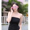 imageFEISEDY Polarized Sunglasses Fit Over Glasses Women Fit over Glasses Sunglasses for Driving UV400 Protection B0250Matte Pink Frame  Pink Lens