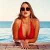 imageFEISEDY Sunglasses Fit Over Glasses Oversized Polarized Shiny for Women Sunglasses UV400 B0269Champagne Frame  Tea