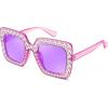 Transparent Purple Frame | Purple Lens
