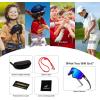 imageFEISEDY Kids Sunglasses Polarized Youth Baseball Sunglasses Sports Cycling Glasses UV400 for Boys Girls B4163Black FrameBlue Mirrored Lens