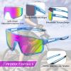 imageFEISEDY Kids Sunglasses Polarized Youth Baseball Sunglasses Sports Cycling Glasses UV400 for Boys Girls B4163Blue Pink FramePink Mirrored Lens