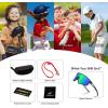 imageFEISEDY Kids Sunglasses Polarized Youth Baseball Sunglasses Sports Cycling Glasses UV400 for Boys Girls B4163Blue Yellow FrameGreen Mirrored Lens