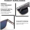 imageFEISEDY Sunglasses for Women Men Fashion Mirrored Single Lens Driving Beach Sunnies UV400 Shades B2996Transparent Grey Frame  Pink Mirrored Lens