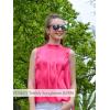 imageFEISEDY Sunglasses for Women Men Fashion Mirrored Single Lens Driving Beach Sunnies UV400 Shades B2996Transparent Pink Leopard Frame  Purple Mirrored Lens