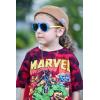 imageFEISEDY Toddler Aviator Polarized Sunglasses Flexible Frame Cute Baby Boys Girls Age 06 Rubber Outdoor B2789002 Blue  Yellow