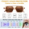 imageFEISEDY Toddler Sunglasses Vintage Pilot Square Flexible TPEE Kids Shades for Boys Girls Age 06 B0188003 Elegant Champagne