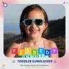 imageFEISEDY Toddler Sunglasses Vintage Pilot Square Flexible TPEE Kids Shades for Boys Girls Age 06 B0188005 Lively Blue