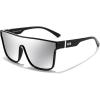 Black Frame & Silver Lens