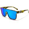 Yellow Camouflage Frame & Blue Mirrored Lens