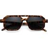 imageFEISEDY Toddler Sunglasses Vintage Pilot Square Flexible TPEE Kids Shades for Boys Girls Age 06 B0188002 Wild Leopard