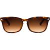imageFEISEDY Classic Bifocal Reader Sunglasses for Women Men Square Blue Light Reading Glasses B0231Tortoise Framegradient Tea Lens